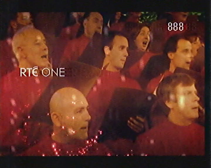 Screenshot of RTE1 Christmas 2008 ident