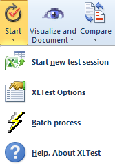 XLTest Start menu